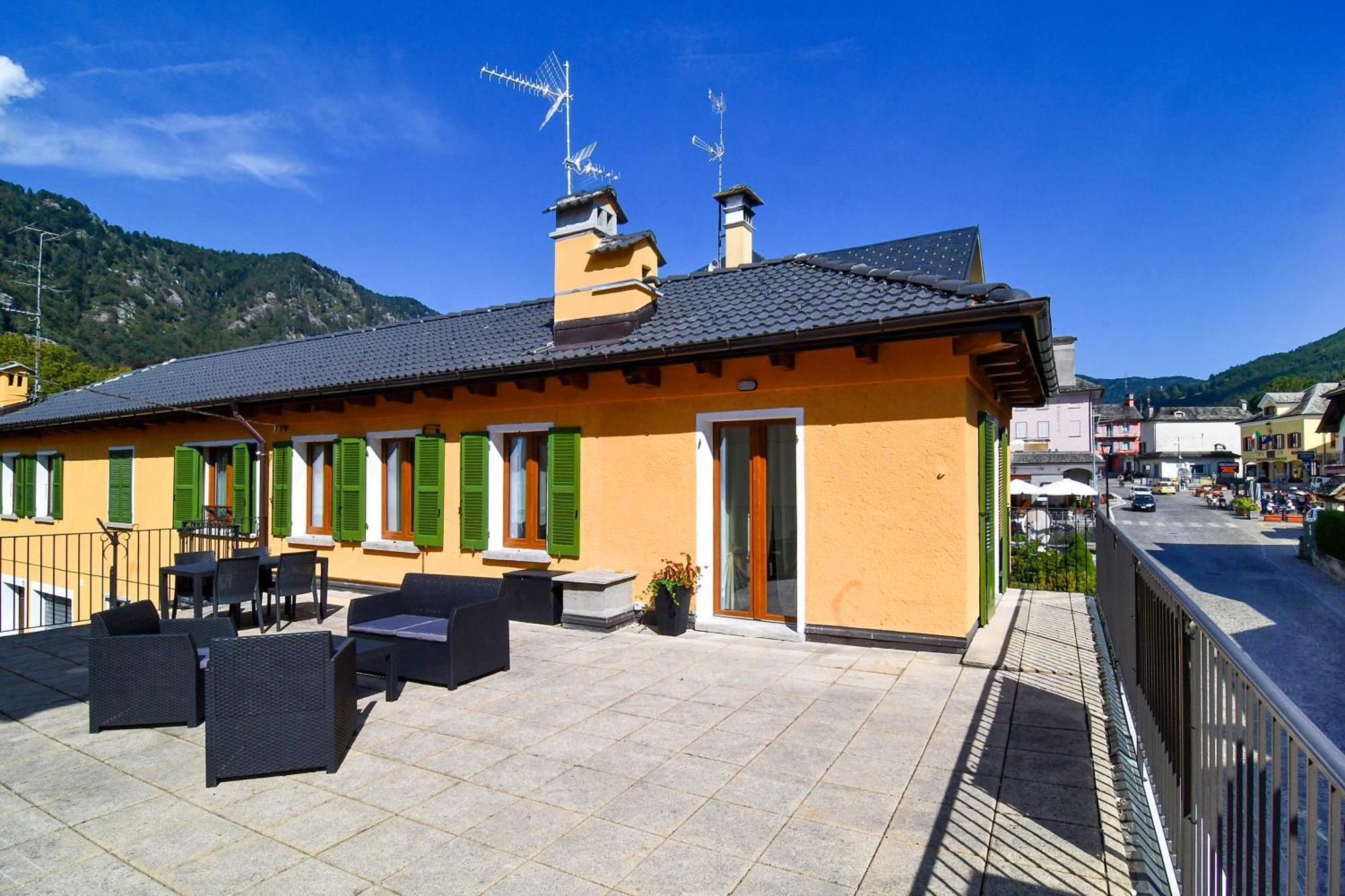 La Terrazza Apartment Malesco Bagian luar foto